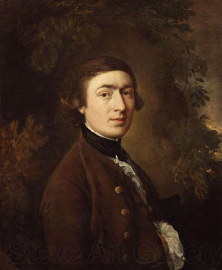 Thomas Gainsborough Self portrait Norge oil painting art